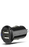 Scosche reVOLT c2 Low Profile Car Charger- Dual 2.1A USB
