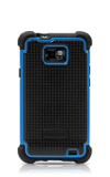Estuche resistente negro y rojo Ballistic SG para Samsung Galaxy S II