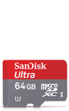 Tarjeta de memoria SanDisk de 64 GB