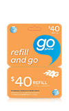 $40 Secured GoPhone® Refill Card