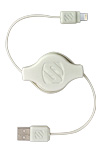 Cable retráctil Scosche strikeLINE pro Lightning a USB