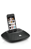 Base con altavoz portátil para iPhone® 5 JBL OnBeat Micro con conector Lightning