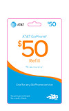 $50 GoPhone&reg; Refill Card