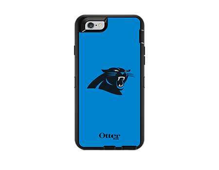 OtterBox Defender Series NFL Carolina Panthers Case and Holster for iPhone 6/6s OtterBox Defender Series NFL Carolina Panthers Case and Holster for iPhone 6/6s